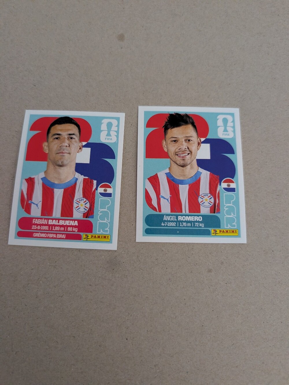 Panini FIFA World Cup 2026 Player Sticker Lot -group D, Usa, PAR, Aus, Tur - Picture 4 of 4